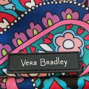 Vera Bradley Pink and Blue Floral Backpack